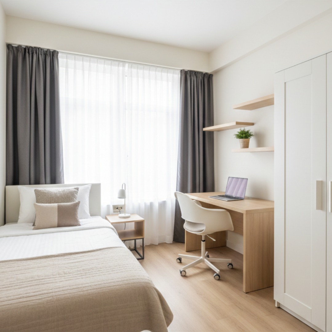 Girls PG room in Ashok Vihar